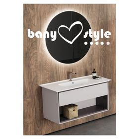 Turkuaz Blue Etajer Uyumlu 80x47 cm Lavabo
