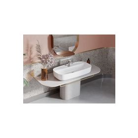 Turkuaz Cerastyle Aqua 077300-U 80x40 cm Tezgah Üstü Lavabo