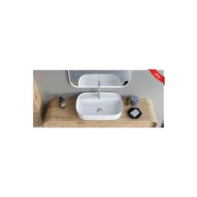 Turkuaz Cerastyle Aqua 077300-U 80x40 cm Tezgah Üstü Lavabo