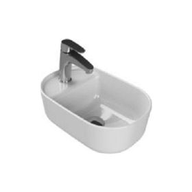 Turkuaz Cerastyle Aqua 42x28 cm Tezgah Üstü Lavabo