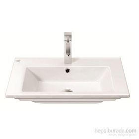 Turkuaz Cerastyle Arte 45 . 65 cm Etajerli Lavabo