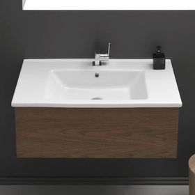 Turkuaz Cerastyle Arte 45 . 85 Cm Etajerli Lavabo