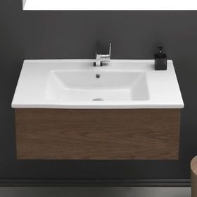 Turkuaz Cerastyle Arte 45 . 85 Cm Etajerli Lavabo