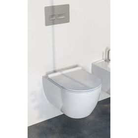 Turkuaz Cerastyle City Rimless Asma Klozet + Bella Slim UF Kapak
