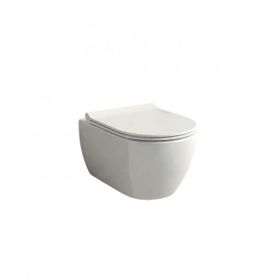 Turkuaz Cerastyle City Rimless Asma Klozet + Gala Slim PP Kapak