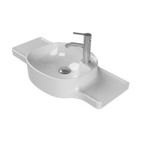 Turkuaz Cerastyle Harmony 80 cm Etejerli Lavabo