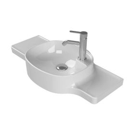 Turkuaz Cerastyle Harmony 80 cm Etejerli Lavabo