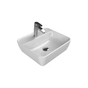 Turkuaz Cerastyle One 46x46 cm Tezgah Üstü Lavabo
