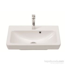 Turkuaz Cerastyle Porto 35x55 cm Etajerli Lavabo
