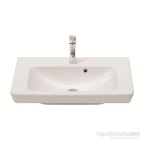 Turkuaz Cerastyle Porto 35x65 cm Etajerli Lavabo