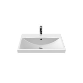 Turkuaz Elite Etajerli 60 cm Beyaz Lavabo