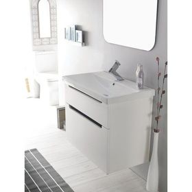 Turkuaz Elite Etajerli 80 cm Lavabo