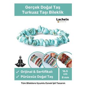 Turkuaz (firuze) Taşı / Doğaltaş Unisex Bileklik