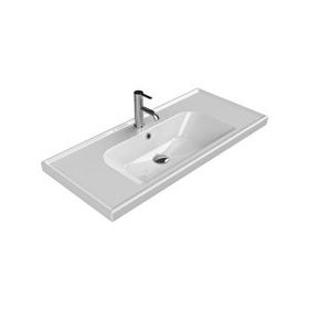 Turkuaz Frame 100 cm Seramik Lavabo