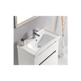 Turkuaz Frame 100 cm Seramik Lavabo