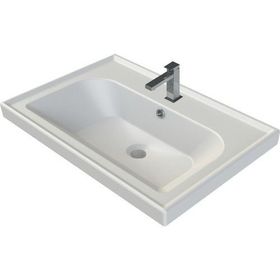 Turkuaz Frame 70 cm Etajerli Lavabo