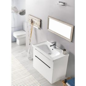 Turkuaz Frame 70 cm Etajerli Lavabo