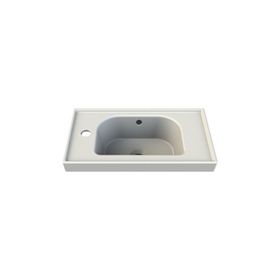 Turkuaz Frame Etajerli 50 cm Lavabo -
