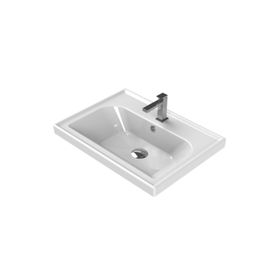 Turkuaz Frame Etajerli 60 cm Lavabo