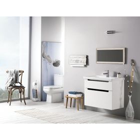 Turkuaz Frame Etajerli 80 cm Lavabo