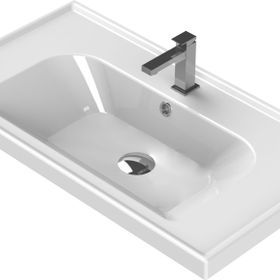 Turkuaz Frame Etajerli 80 cm Lavabo