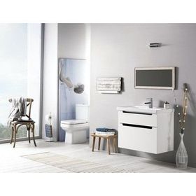 Turkuaz Frame Etajerli 90 cm Lavabo