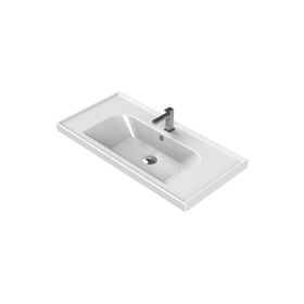 Turkuaz Frame Etajerli 90 cm Lavabo