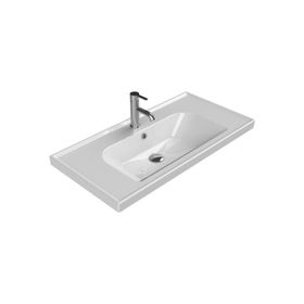 Turkuaz Frame Etajerli 90 cm Lavabo