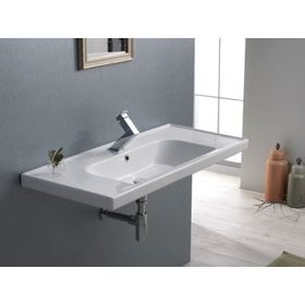 Turkuaz Frame Etajerli 90 cm Lavabo