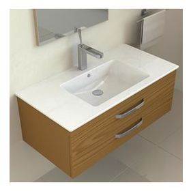 Turkuaz Ibiza Etajerli 101 cm Lavabo