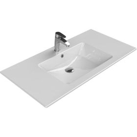 Turkuaz Ibiza Etajerli 101 cm Lavabo