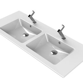 Turkuaz Ibiza Etajerli 121 cm Lavabo