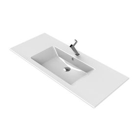 Turkuaz Ibiza Etajerli 121 cm Lavabo