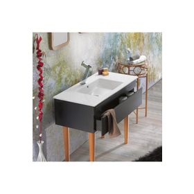 Turkuaz Ibiza Etajerli 91 cm Lavabo