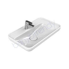 Turkuaz Lal Tezgah Üstü 70 cm Lavabo