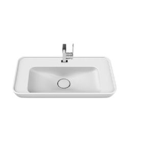 Turkuaz Lal Tezgah Üstü 80 cm Lavabo