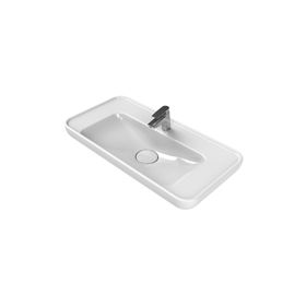 Turkuaz Lal Tezgah Üstü 80 cm Lavabo
