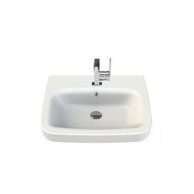 Turkuaz Noura Etajerli Dar 60 cm Lavabo
