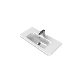 Turkuaz Noura Etajerli Dar 80 cm Lavabo