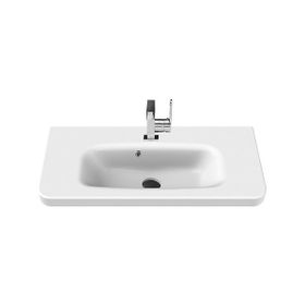 Turkuaz Noura Etajerli Dar 80 cm Lavabo