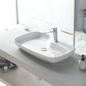 Turkuaz Nova Tezgah Üstü 70 cm Lavabo