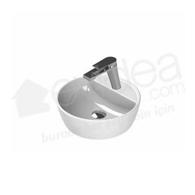 Turkuaz One Tezgah Üstü 42 cm Lavabo