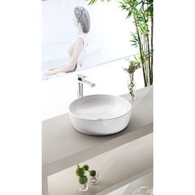 Turkuaz One Tezgah Üstü 46 cm Lavabo