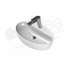Turkuaz One Tezgah Üstü 67 cm Lavabo
