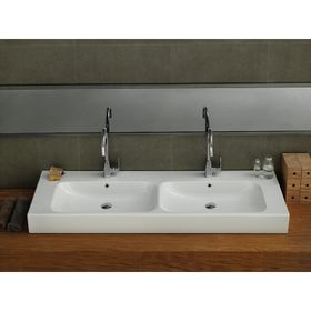 Turkuaz Pinto Çift Gözlü 150 cm Lavabo