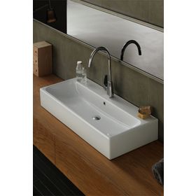 Turkuaz Pinto Etajerli 100 cm Lavabo