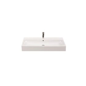 Turkuaz Pinto Etajerli 100 cm Lavabo