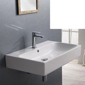 Turkuaz Pinto Etajerli 75 cm Lavabo