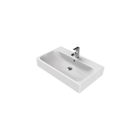 Turkuaz Pinto Etajerli 75 cm Lavabo