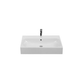 Turkuaz Pinto Etajerli 75 cm Lavabo